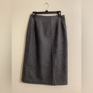 Savannah Pencil Skirt 100% Wool Size 10